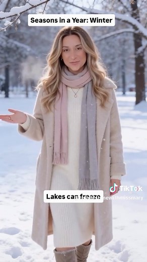 Winter Vocabulary and Conversation Practice in English