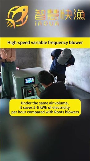 Is your aquaculture blower wasting too much electricity? #aquaculture #roots #blower #energysaving