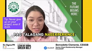 📣TESTIMONIAL: Bernadette Clemente, CSSGB ✅Service Industry Certified Six Sigma Green Belt: Bernadette Clemente ✅Project: Reduction of SLA for interview scheduling by the HR Resourcing Team | Six Sigma PH