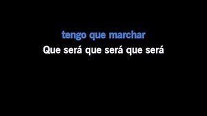 Karaoke Que Sera (Che Sara) - José Feliciano - CDG, MP4, KFN - Karaoke Version