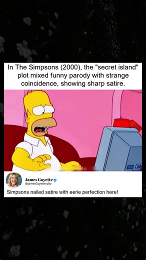 The Simpsons 2000: Satirical Secret Island Plot