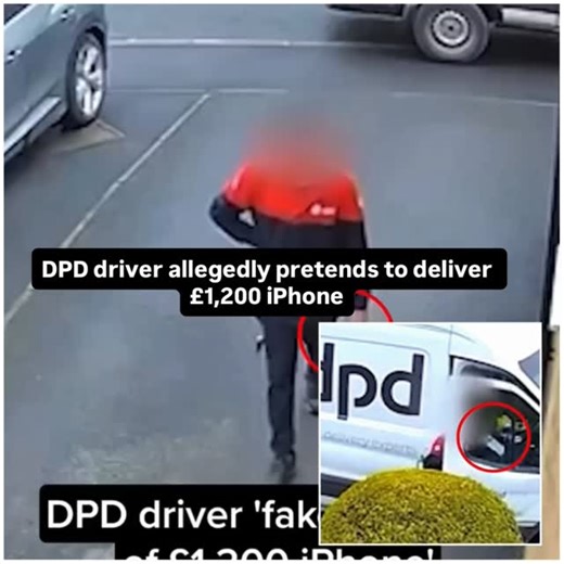 A DPD delivery driver lost his job after a customer said he was caught on camera pretending to deliver a £1,200 iPhone. Police in Greater Manchester confirmed the incident took place in Rochdale on January 19 and is now under investigation. DPD said the driver has been removed from their workforce. Via: manchestereveningnews #uk #reels #dpd #manchester #ukstreetnews | Street Pulseuk