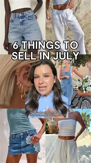 Consider this your closet’s monthly to-do list 﫡 #curtsy #curtsyapp #resale #resaleapp #thriftapp #thrifting #secondhandclothing #sidehustle #closetcleanout #resellertok #summertrends2025 #whatstosell #declutterseason #sidehustletips | Curtsy | Facebook