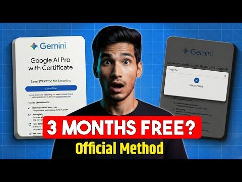 Gemini Pro FREE for 3 Months? (You WON'T Believe This)