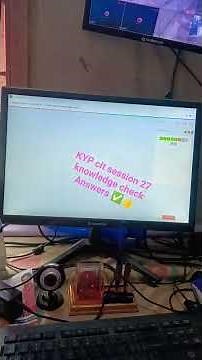 KYP cit session 27 knowledge check Answers ✅✅✅✅👍#kyps_videos #computereducation