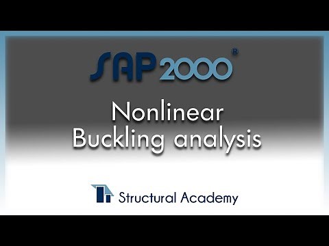 SAP2000 - Nonlinear Buckling Analysis
