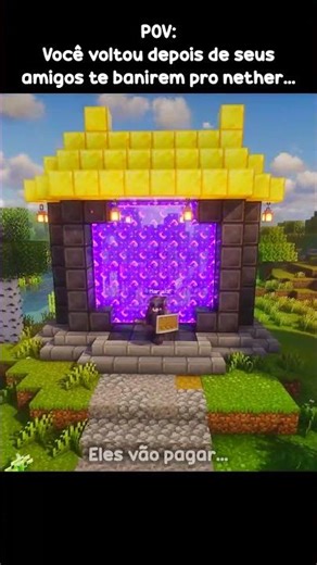 Eu voltei... #minecraft #minecraftmemes #minecraftshorts