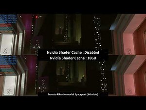 Star Citizen | Shader cache setting test - Short version ( Disabled / 10GB )
