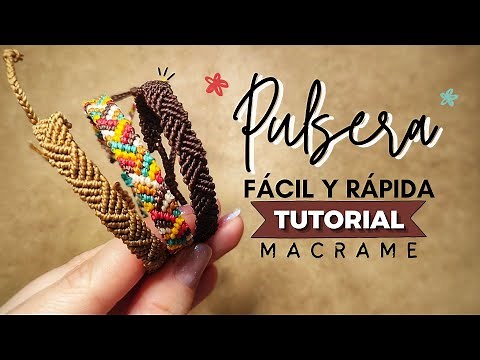 🔰 How to make quick and easy THREAD BRACELET STEP BY STEP : DIY Easy Macrame Friendship Bracelet #36