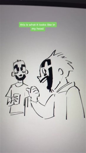 this is the first time ive ever drawn icp howd i do #icp #juggalo | Insane Clown Posse