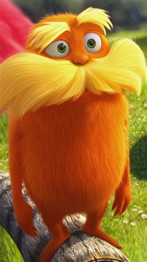 He speaks for the trees 🙂‍↕️ #TheLorax is streaming on Peacock #DrSeuss #Lorax #DannyDevito #EdHelms