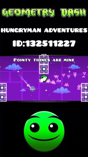 Hungry normal face #shorts #geometrydash