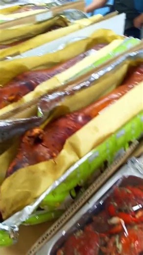 FOOD AREA OF XMAS PARTY // ROSEVILL THE DORA EXPLORER #asmr #viral #shortvideo #food #views