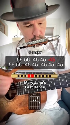 250K views · 3.1K reactions | Harmonica Tutorial Mary Jane's Last Dance #harmonica #blues | Kasey's Music Method | Facebook