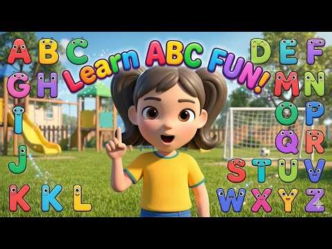 ABC Song for Kids 🌈 | Learn A to Z Alphabets with Objects