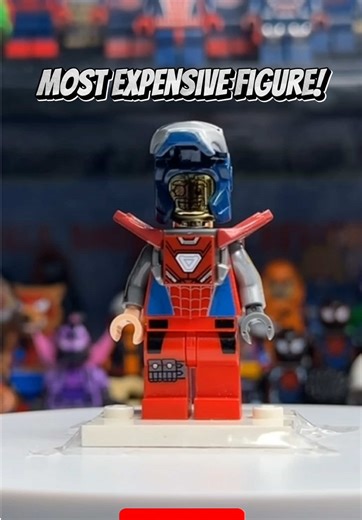 Making the most expensive LEGO figure! 💰 #lego #rare #fyp #spiderman #mrgold