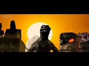 Godzilla vs Gyaos Claymation Battle