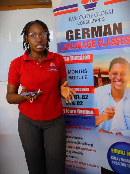 German Language Program for Nurses in Kenya