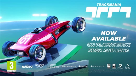 Trackmania is now available on consoles and cloud platforms FOR FREE 🙌🙌 Experience the thrills of racing and the joy of creation on PS5, Xbox Series X/S, PS4, Xbox One & Luna! | Ubisoft