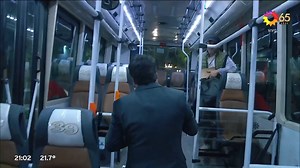 El clásico del programa "Buenas Noches Familia": Guido paró un 39 en la calle y se subió para tener una divertida charla con el conductor | Linea 39 - Transportes Santa Fe