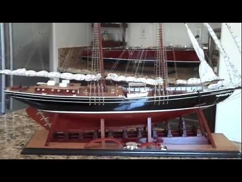 Bluenose model ship