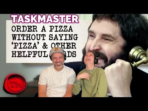 Taskmaster - Order a Pizza Without Saying ‘Pizza’ and Other Specific Words REACTION