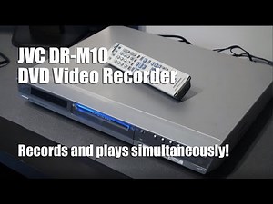 JVC DR-M10 Video Recorder review. Records and plays simultaneously!