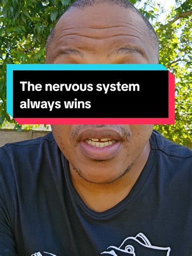 The nervous system always wins #nervoussystem #programming #subconsciousmind #habits #identity