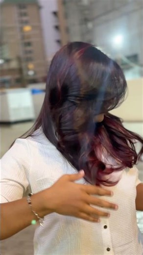 Plum Red Hair Color Transformation | Plum Burgundy ‪@WellaUSA‬ #wellacolor #haircolor #hair