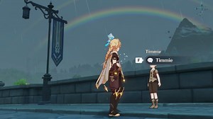 Timmie Really hated me twin Rainbow Genshin impact