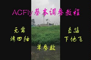 ACFly基本调参教程