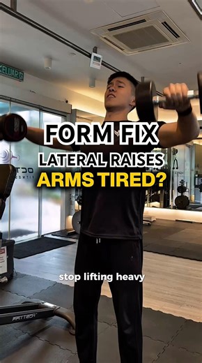 The Side Delt is a small muscle. It doesn't need over heavy. It needs Time Under Tension and Volume.