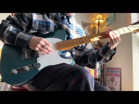 Blues improvisation on Fender Esquire & 57 custom champ