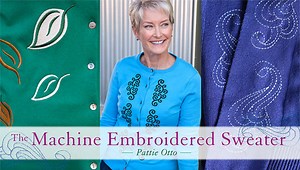 The Machine Embroidered Sweater