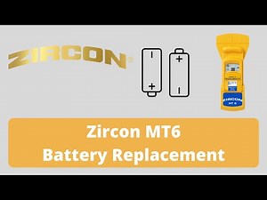 Zircon MT6 MetalliScanner Battery Replacement - 60 Seconds or Less - Simple, Easy, Fast