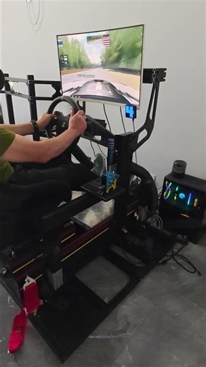🚨 5DOF Dynamic Sim Rig: That Sequential Shifter HITS DIFFERENT!