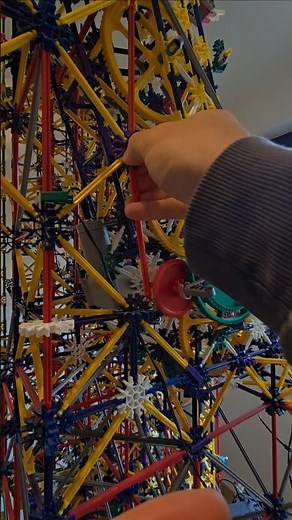 Day 969 Of Building A Massive Knex Machine🤯 #knex #art #engineering #nostalgia