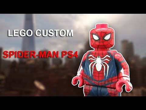LEGO Spider-Man PS4 Custom Minifigure