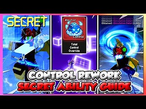 Blox Fruits New How To Get Control Rework SECRET Abilities FAST PROGRESSION + Full Guide!