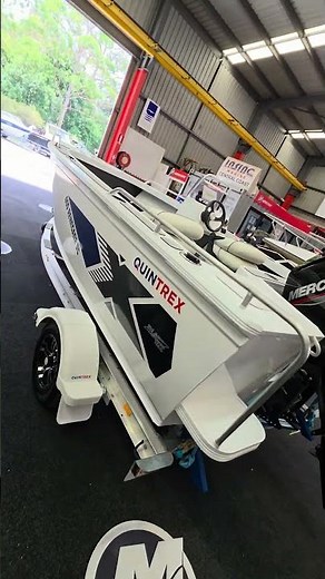 Quintrex 460 Renegade SC powered by a Mercury 75hp 4-stroke