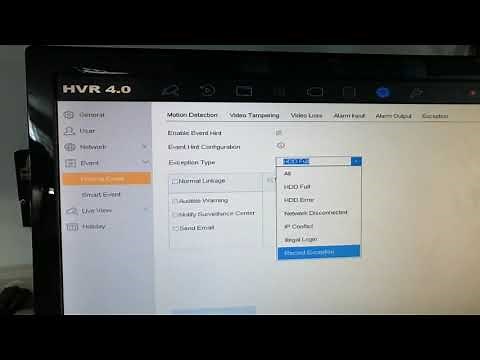 Desactivar pitido dvr Hikvision