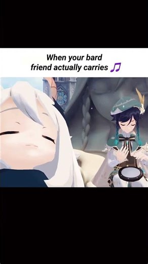 Paimon & Venti starting a band 🎶 | Genshin Impact Meme #shorts