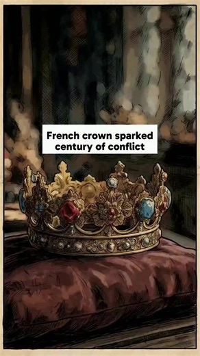 The secret legal loophole that triggered 100 years of bloodshed... 👑 🗡️ 3 Takeaways: The “Salic Law” was revived specifically to block an English King from the French throne. Edward III used “economic warfare” by banning wool exports to cripple France. A simple family tree dispute led to over a century of continuous conflict. Comment “CROWN” to receive a DM about the wildest royal rivalries in history! Get addicted to learning on the Paladin app. Replace scrolling with history. 🏰📱 #historyto