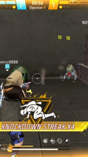 Free firepro gamer knockdown 5 #freefire #freefireshorts #freefiremax #freefireindia 💥