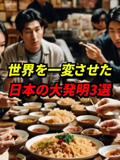 世界を一変させた日本の大発明3選とは！？ #雑学 #海外の反応