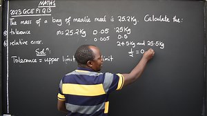 18K views · 1.3K reactions | MATHS 2023 GCE P1 Q13 NOTE: 2024 GCE LESSONS HAVE STARTED IN ENGLISH, MATHS, BIOLOGY AND SCIENCE AT K100 PER SUBJECT PER MONTH 0777448440 | Introductory Learning | Facebook