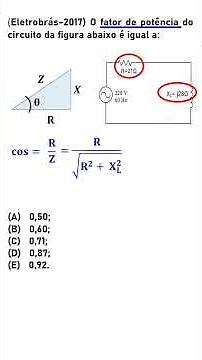 Cálculo do fator de potência