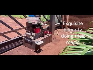 Gemini Slider 12 volt sliding gate motor Expertly installed in Lyttelton Pretoria Pottie 083 7782288