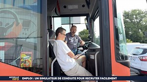 18K views · 75 reactions | Alors que les entreprises de transport peinent à recruter, Transdev Grand Est a mis en place depuis peu, un simulateur mobile pour recruter des conducteurs de bus plus facilement ! | Moselle TV | Facebook