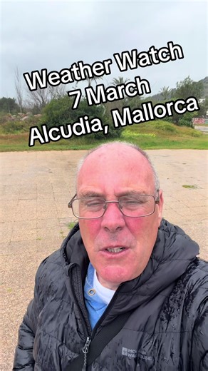 Weather Watch: Raining Day in Alcudia, Mallorca